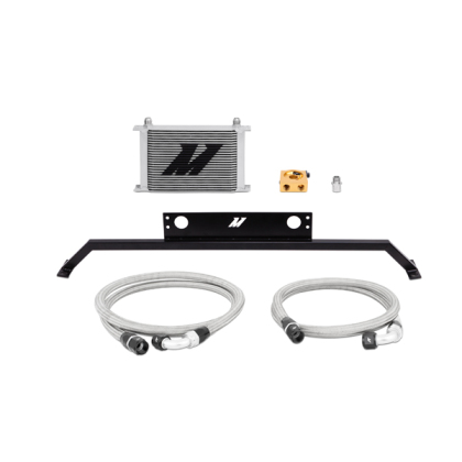 Mishimoto 2015+ Ford Mustang GT Thermostatic Oil Cooler Kit - Black