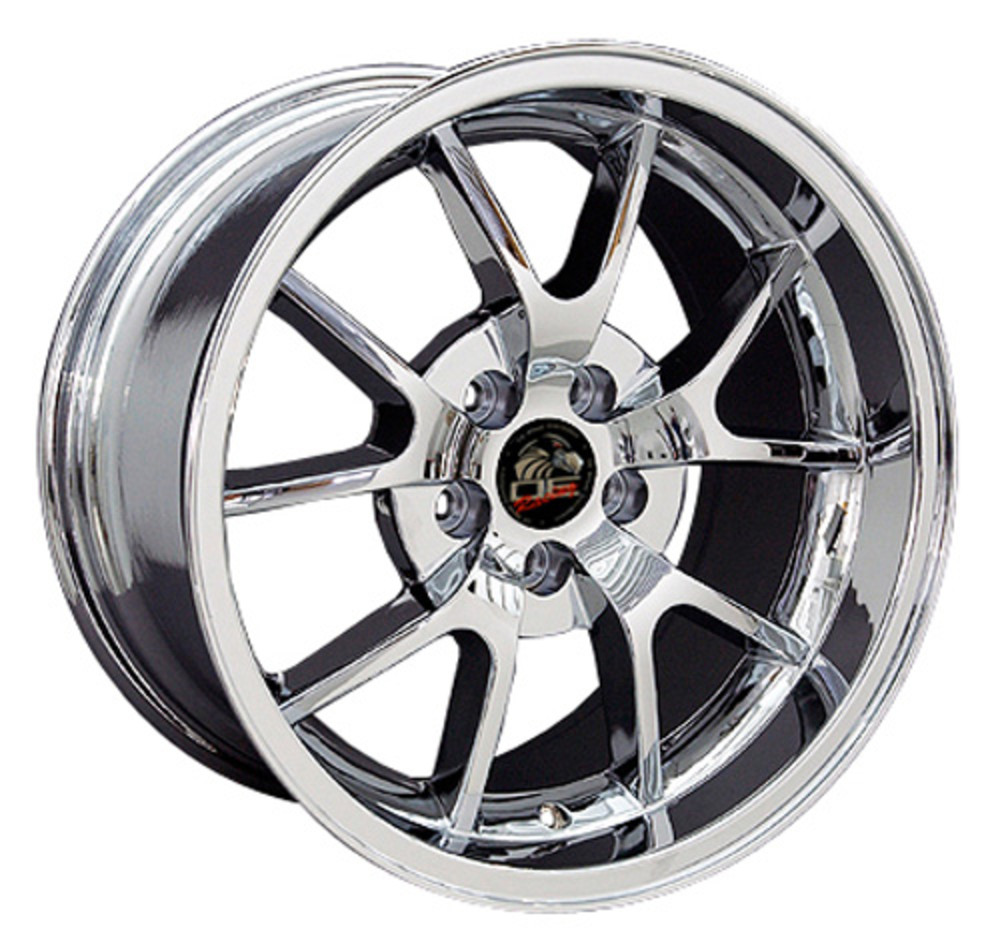 Chrome Rims Fit Ford Mustang 18" Staggered SET