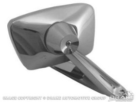 67-68 Mustang/Falcon Remote Control Mirror (RH, concours, “dummy remote”)