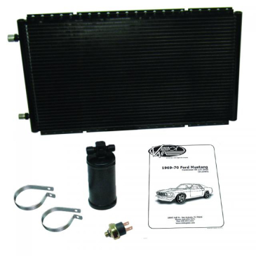 1969-70 FORD MUSTANG SUREFIT CONDENSER KIT W/ DRIER