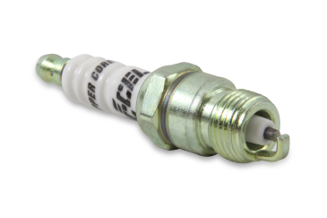 ACCEL HP COPPER SPARK PLUG - SHORTY - 14mm Thread - .460 In Reach - Tapered Seat - Non-Resistor - 4 Pack