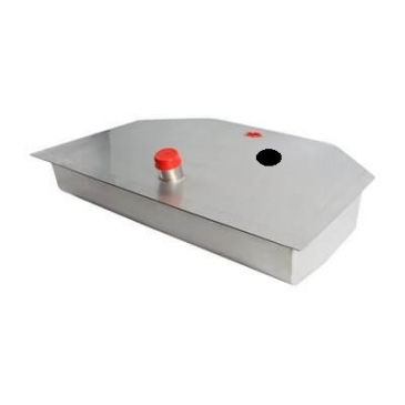 1964-70 FORD MUSTANG DETROIT SPEED STAINLESS STEEL NARROWED FUEL TANK - QUADRALINK™ - HOLLEY PUMP REQUIRED