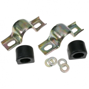 1965-1973 FORD MUSTANG SWAY BAR INSULATORS & BRACKETS 15/16" (POLYURETHANE)