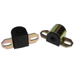 1965-1973 FORD MUSTANG SWAY BAR INSULATORS & BRACKETS 5/8" (POLYURETHANE)