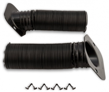 1965-1966 FORD MUSTANG WINDSHIELD DEFROSTER KIT 2 DUCTS 2 HOSES