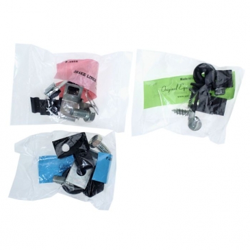 1965-1966 FORD MUSTANG BRAKE & FUEL LINE JUNIOR HARDWARE KIT - 289 DRUM