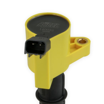 ACCEL IGNITION COIL - SUPERCOIL - 1998-2008 FORD 4.6L/5.4L/6.8L 2-VALVE MODULAR ENGINES - YELLOW - 8-PACK
