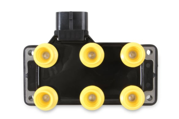 ACCEL IGNITION COIL - SUPERCOIL - FORD 6-TOWER EDIS WITH HORIZONTAL PLUG This ACCEL SuperCoil EDIS Horizontal Harness Connector Ignition Coil, Ford V6, 2000-2010 4.0L; 1998-2000 3.0L