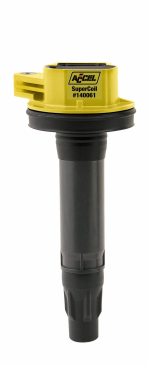 ACCEL IGNITION COIL - SUPER COIL SERIES - 2007-2016 FORD 3.5L/3.7L V6, YELLOW, INDIVIDUAL