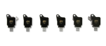 ACCEL IGNITION COIL 2017-2020 FORD ECOBOOST 3.5L ENGINES, BLACK, 6-PACK