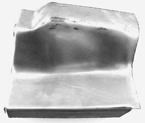 1964-1968 FORD MUSTANG REAR UPPER TORQUE BOX - RIGHT