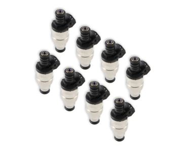 ACCEL - FUEL INJECTORS - 19 LB/HR - EV1 / Minitimer - High Impedance - Set of 8 injectors