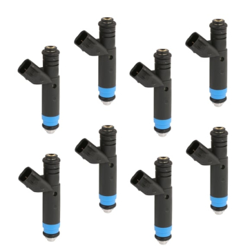 ACCEL FUEL INJECTOR - 80 LB/HR - USCAR - HIGH IMPEDANCE - 8 PACK / These ACCEL high impedance fuel injectors have a flow rate of 80 lb/hr and are USCAR style.