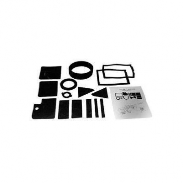 1967-1968 FORD MUSTANG HEATER SEAL KIT WITH FACTORY AIR CONDITIONING