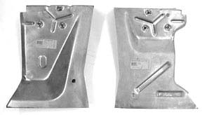 1967-1968 FORD MUSTANG REAR FENDER APRON - RIGHT