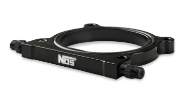 NOS PLATE WET NITROUS SYSTEM 2015-2017 Ford Mustang W/ 5.0L Coyote V8 Engine. Includes 10 Lb Black Bottle And 80mm Plate