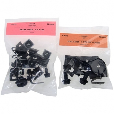 1969 FORD MUSTANG BRAKE & FUEL LINE JUNIOR HARDWARE KIT - 200/250 CONVERTIBLE