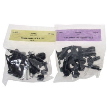 1969 FORD MUSTANG BRAKE & FUEL LINE JUNIOR HARDWARE KIT - V8 CONVERTIBLE