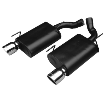 2005-10 FORD MUSTANG GT, GT500, & CALIFORNIA SPECIAL (4.6L Or 5.4L Engine) FLOWMASTER FORCE II AXLE-BACK EXHAUST SYSTEM