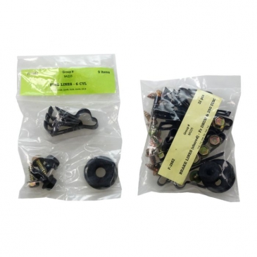 1971-1973 FORD MUSTANG BRAKE AND FUEL LINE JUNIOR HARDWARE KIT - 200