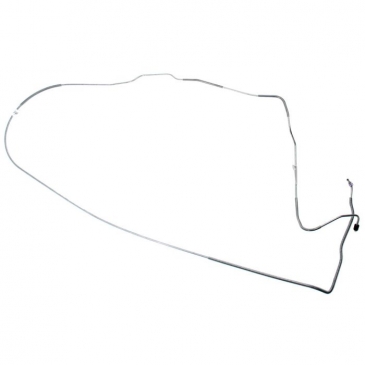 1972-73 FORD MUSTANG REAR LONG BREAK LINES (MASTER CYLINDER TO HOSE): DRUM