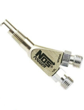 NOS SINGLE FOGGER WET NITROUS SYSTEM 1986-1995 5.0L And 1996-1998 4.6L Mustang V8. Includes 10lb Black Bottle And Single Fogger Soft Plume Nozzle