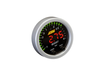 AEM X-SERIES BOOST PRESSURE GAUGE / 30 In/hg To 60 PSI