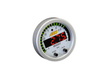 AEM X-SERIES BOOST PRESSURE GAUGE / 30 In/hg To 60 PSI