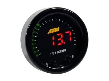 AEM X-SERIES TRU-BOOSTX GAUGE CONTROLLER - 80 PSIg Internal MAP Sensor