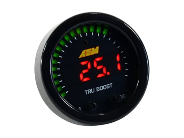 AEM X-SERIES TRU-BOOSTX GAUGE CONTROLLER - 80 PSIg Internal MAP Sensor
