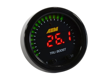 AEM X-SERIES TRU-BOOSTX GAUGE CONTROLLER - 80 PSIg Internal MAP Sensor