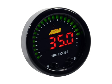 AEM X-SERIES TRU-BOOSTX GAUGE CONTROLLER - 80 PSIg Internal MAP Sensor