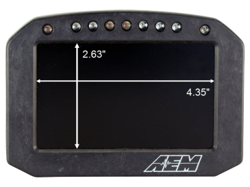 AEM CD-5F CARBON FLAT PANEL DIGITAL DASH DISPLAY