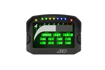 AEM CD-5G CARBON DIGITAL DASH DISPLAY, GPS ENABLED (NON-LOGGING)