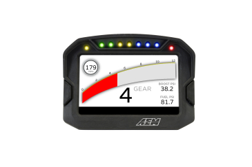 AEM CD-5G CARBON DIGITAL DASH DISPLAY, GPS ENABLED (NON-LOGGING)