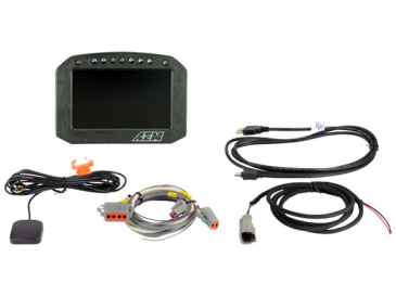 AEM CD-5FG CARBON GPS-ENABLED FLAT PANEL DIGITAL DASH DISPLAY