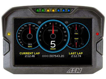 AEM CD-7 CARBON DIGITAL DASH DISPLAY (NON-LOGGING)