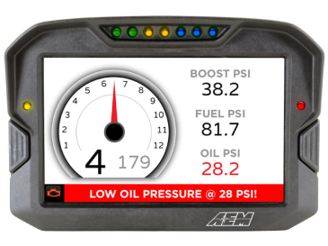 AEM CD-7 CARBON DIGITAL DASH DISPLAY (NON-LOGGING)