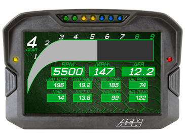 AEM CD-7 CARBON DIGITAL DASH DISPLAY (NON-LOGGING)