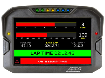 AEM CD-7 CARBON DIGITAL DASH DISPLAY (NON-LOGGING)