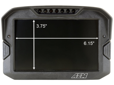 AEM CD-7 CARBON DIGITAL DASH DISPLAY (NON-LOGGING)