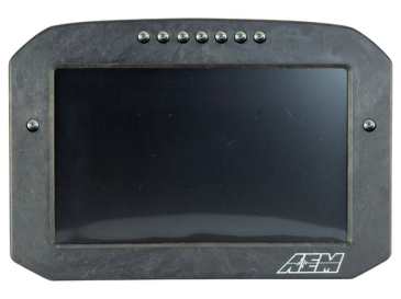 AEM CD-7FL CARBON LOGGING FLAT PANEL DIGITAL DASH DISPLAY