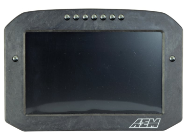 AEM CD-7FG CARBON GPS-ENABLED FLAT PANEL DIGITAL DASH DISPLAY