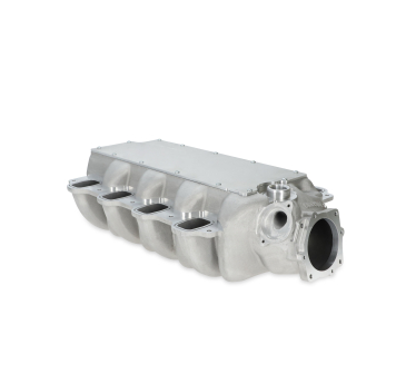 HOLLEY LOW-PROFILE INTAKE MANIFOLD - GODZILLA - NATURAL FINISH