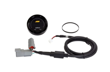 AEM X-SERIES AEMNET CAN BUS GAUGE / Black Bezel and Black Faceplate