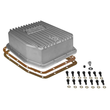 B&M HI-TEK DEEP TRANSMISSION PAN - ALUMINUM -  Fits AOD/E & 4R70W