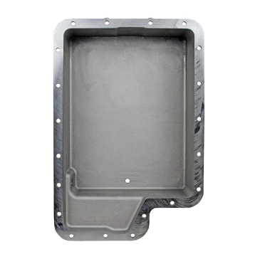B&M HI-TEK DEEP TRANSMISSION PAN - ALUMINUM (Fits Ford E4OD/4R100)