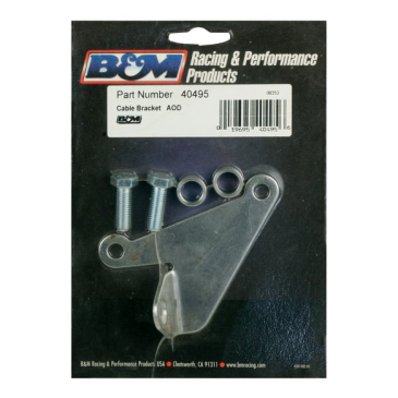B&M CABLE BRACKET KIT - FORD AOD Automatic Transmissions