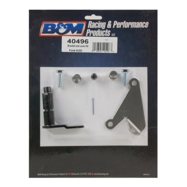 B&M CABLE BRACKET & SHIFT LEVER KIT - FORD