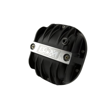 B&M HI-TEK ALUMINUM DIFFERENTIAL COVER FOR FORD 8.8-INCH - BLACK